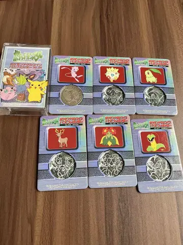 포켓몬 배틀 코인 패스 홀더 세트