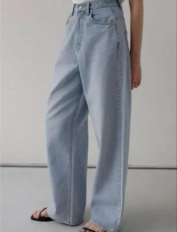 미사용 새상품 na.e 나에 데님 Wide Loose Jeans 완판템