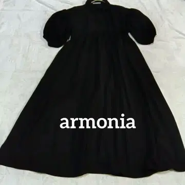 armonia 알모니아 롱 원피스 블랙 세레모니 깔끔한