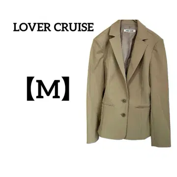 LOVER CRUISE [ M ] 베이지 테일러드 자켓
