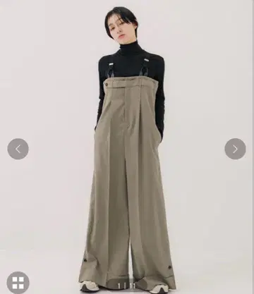 PUBLIC TOKYO 서스펜더 사이드 라인 살로펫 새상품급