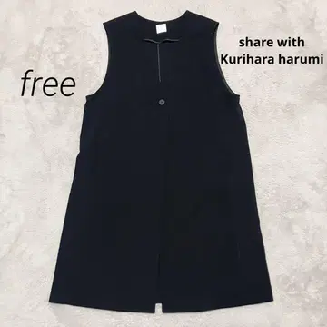 share with Kurihara harumi 밤  롱베스트 블랙