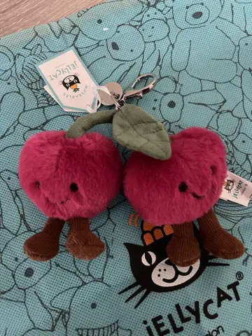 JELLYCAT Cherry 체리 Cherries Bag Charm