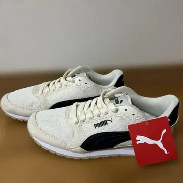푸마 PUMA 스니커즈 24cm 여성용 화이트/블랙
