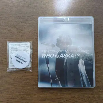 WHO is ASKA!? Blu-ray 시리얼 넘버 미사용