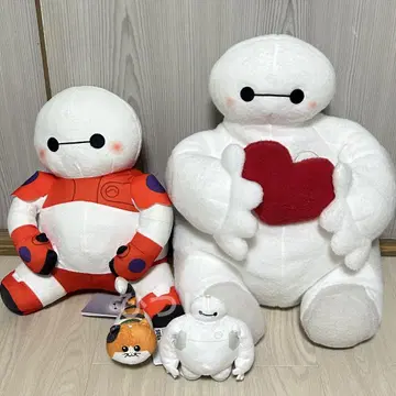 베이맥스 하트를 꼬옥 꼬옥 누르면 넙적해지는 마스코트 다이나믹 꼬마