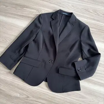 블랙 테일러드 자켓