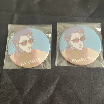 BLEACH WORLD 매트 캔뱃지 쿠치키 뱌쿠야