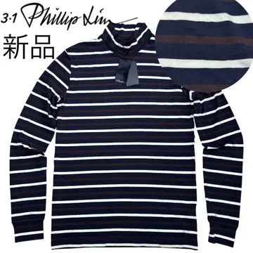 새상품 3.1 Phillip Lim 모크넥 하이넥 티셔츠 M