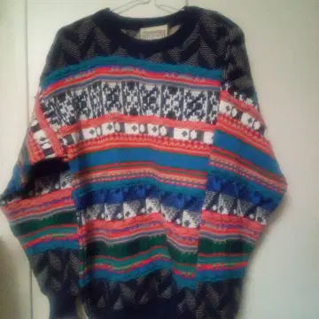 JUMBUCK 90S 머서라이즈드 코튼 스웨터 M 호주산