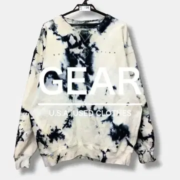 USA 구제 의류 GEAR 타이다이 염색 스웨트 셔츠 ME14-196