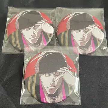 BLEACH WORLD 매트 캔뱃지 아산이 렌지