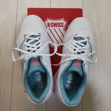 K-SWISS 테니스화 화이트/터콰이즈