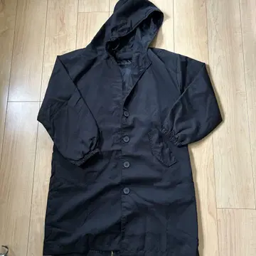 블랙 롱 코트 XL