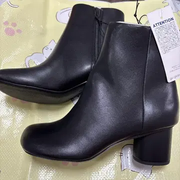 GU 블랙 여성용 부츠 M