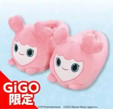 TWICE LOVERYS 모모 봉제 인형 슬리퍼 gigo 한정판