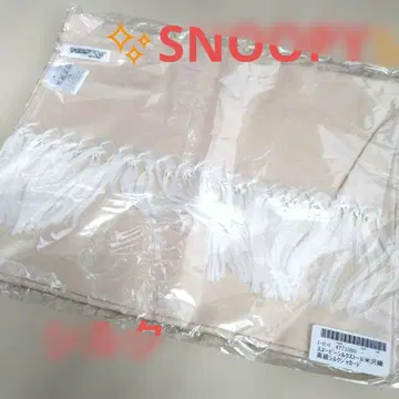 새상품 스누피 스톨 숄 요네자와 직물 고급 실크  자카드