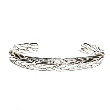 8mm Mexico Sterling Silver Swage Bangle