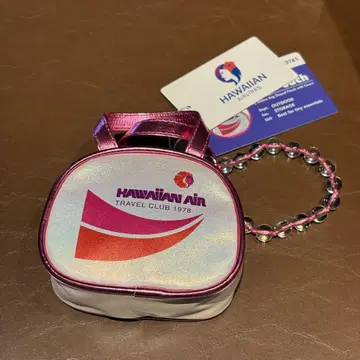 HAWAIIAN AIRLINES 하와이안 항공 참 파우치