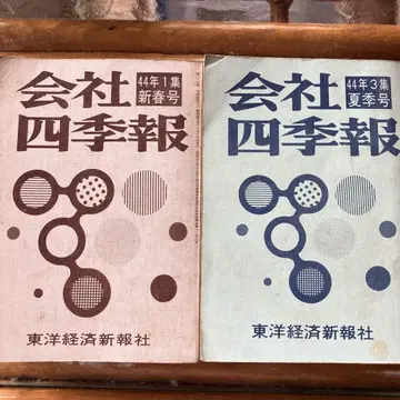 회사사계보 쇼와 44년 (1969년) 신춘호 여름호 2권