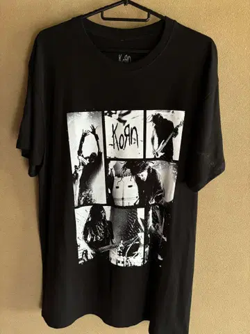 Korn T셔츠 L 메탈 뉴메탈