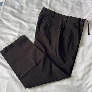 UNIQLO 다기능 포켓 부착 팬츠 L 사이즈 브라운