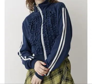 쥬에티 프릴 트랙 자켓