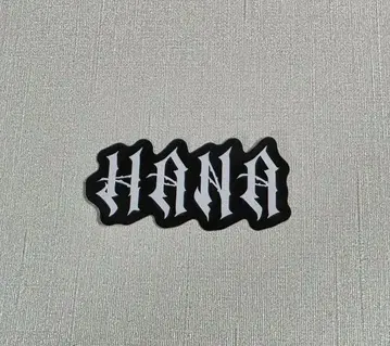 HANA 로고 스티커