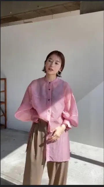 CLANE 스위치 쉬어 셔츠