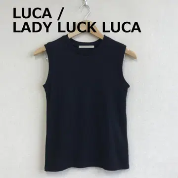 C1003A10 [ LUCA/LADY LUCK LUCA ] 리브 티셔츠