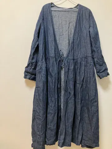 nest Robe 데님 카슈쿨 롱 원피스