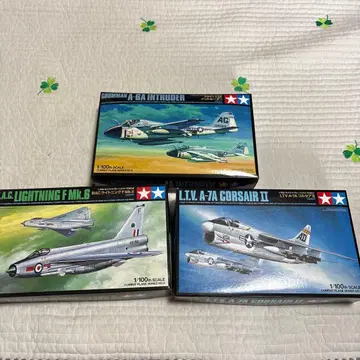 1/100 스케일 항공기 모델 3종 세트