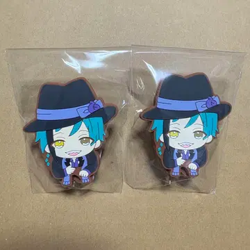 트위스테 낙서 러버 클립 플로이드 2점