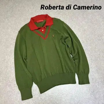 Roberta di Camerino 로베르타디카메리노 V넥 니트