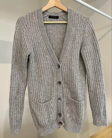 UNITED ARROWS 니트 그레이 가디건