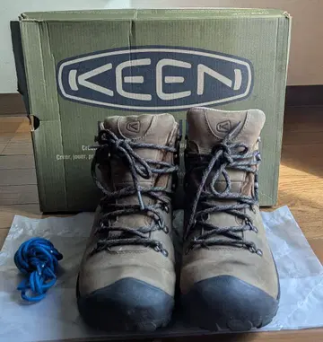 KEEN 하이브리드 아웃도어 신발 브라운 UK9 28cm