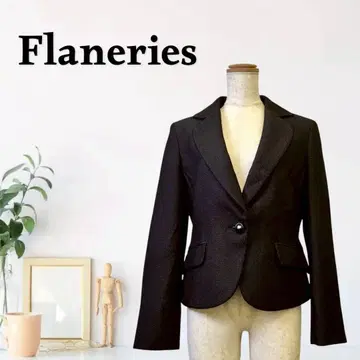 zG298 [ S ] Flaneries 테일러드 자켓 노치드 라펠