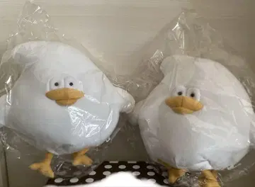 끈끈이 봉제 인형 택 포함 2개 세트
