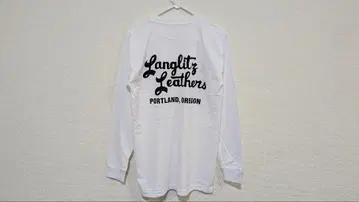 새상품 Langlitz Leathers 긴팔 T셔츠