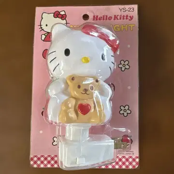 미사용 산리오 레트로 콘센트 라이트 레트로 레어 키티