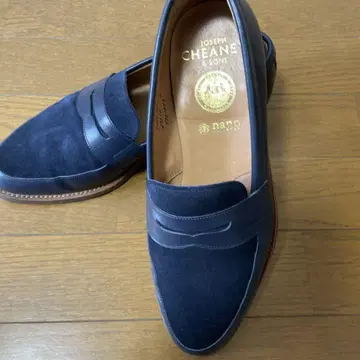 JOSEPH CHEANEY 네이비 로퍼