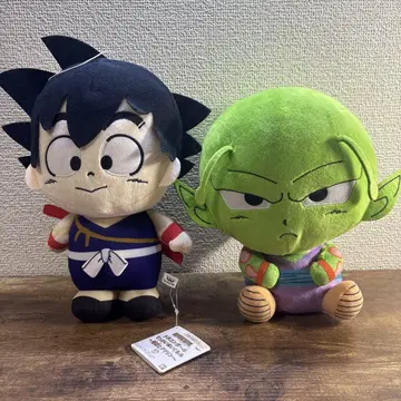 드래곤볼 손오공 피콜로 봉제 인형 2개 세트 DRAGONBALL