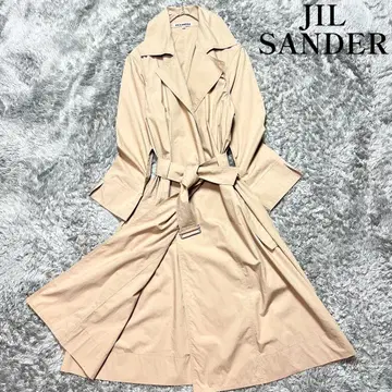 질 샌더 스프링 벨티드 코트 봄/가을 M 상당 새상품급