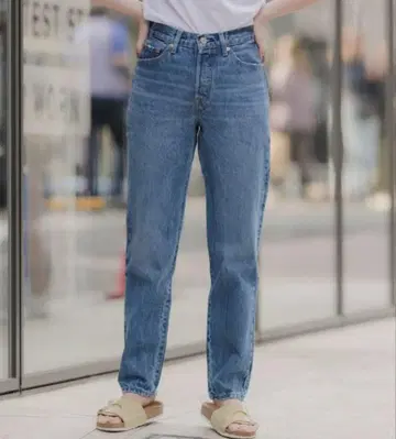 새상품급 Levi's 501 '81 하이라이즈 테이퍼드 데님 27