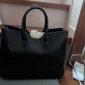 블랙 가죽 핸드백 여성용