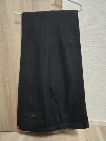 UNIQLO HEATTECH 블랙 슬랙스 허리 110cm