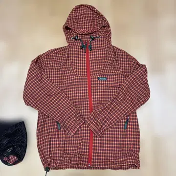 AIGLE 체크 무늬 마운틴 파카