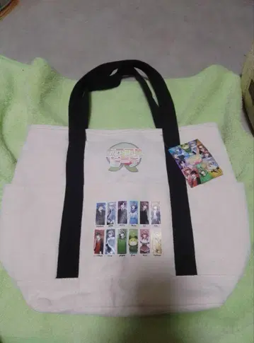 컬러풀 피치 토트백 시마무라 콜라보