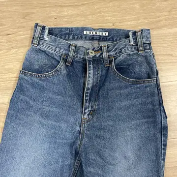 SHENERY 플레어 데님 팬츠