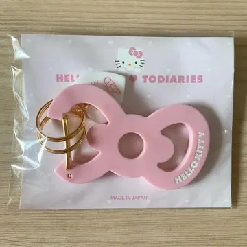 산리오 헬로키티 TODIARIES 카라비너 키링 이세탄 핑크